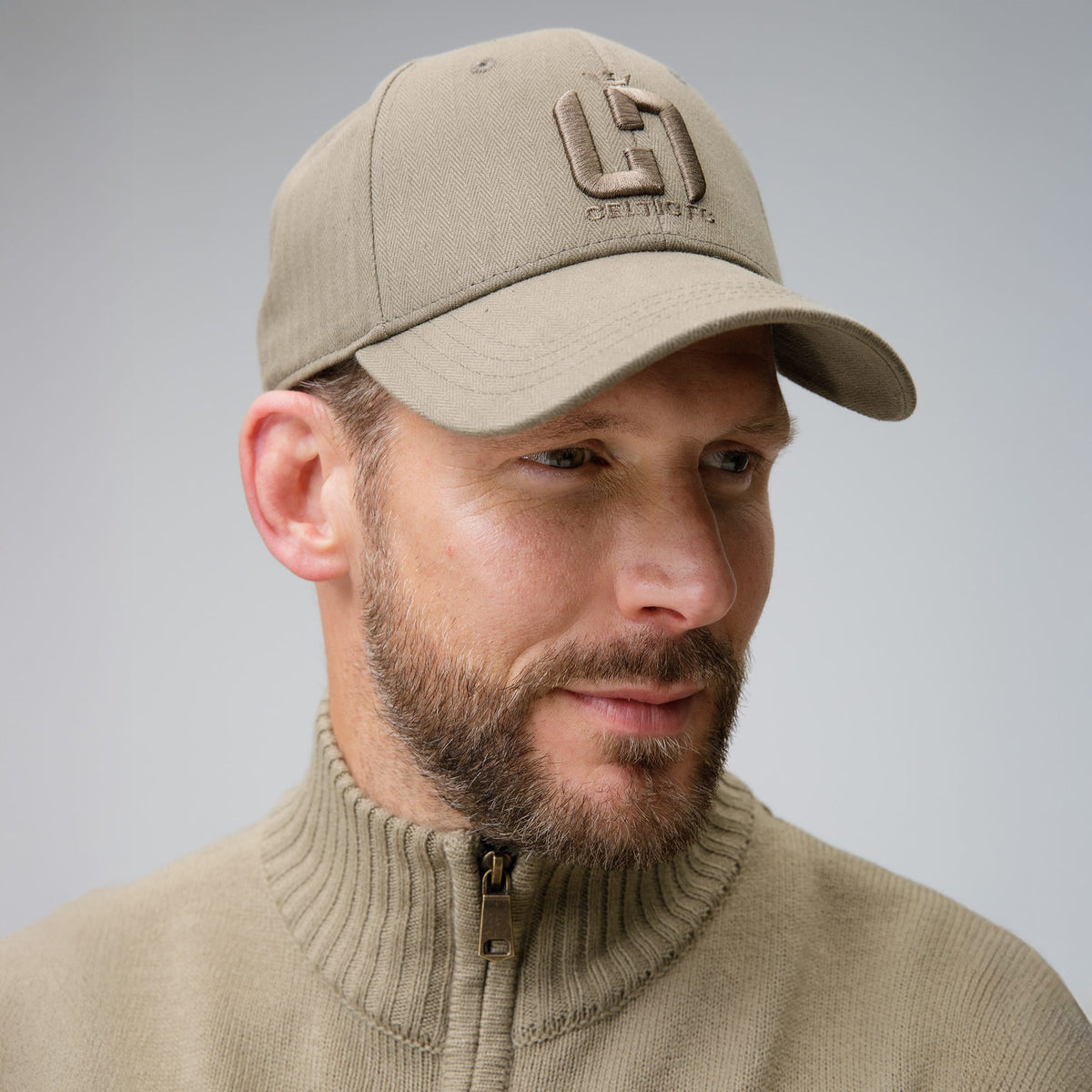 Celtic Henrik Larsson Adult Herringbone Cap