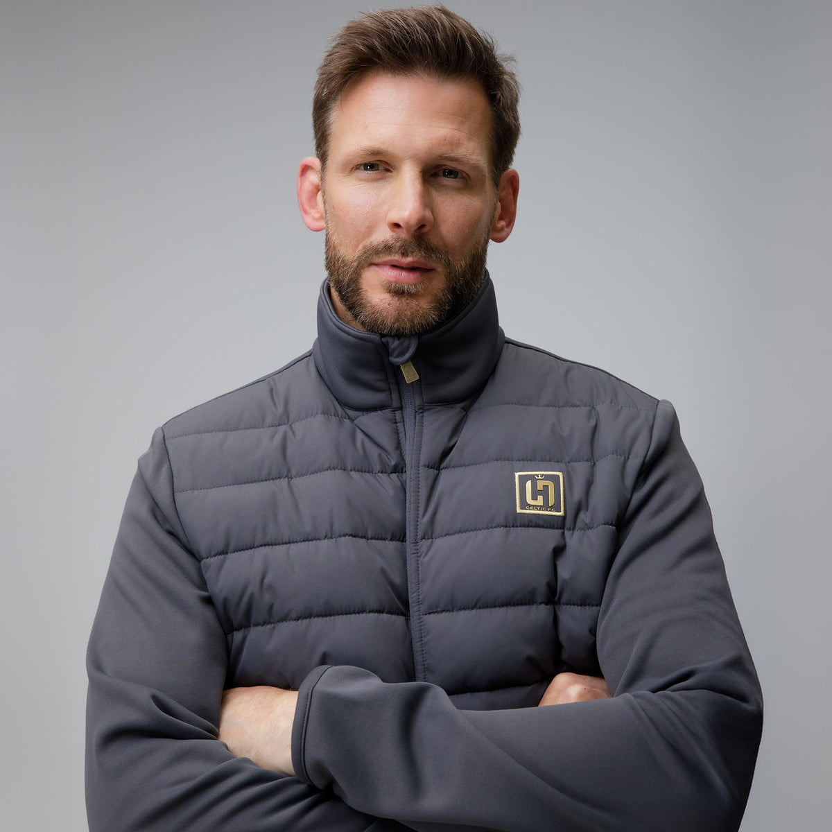 Celtic Henrik Larsson Men's Hybrid Jacket