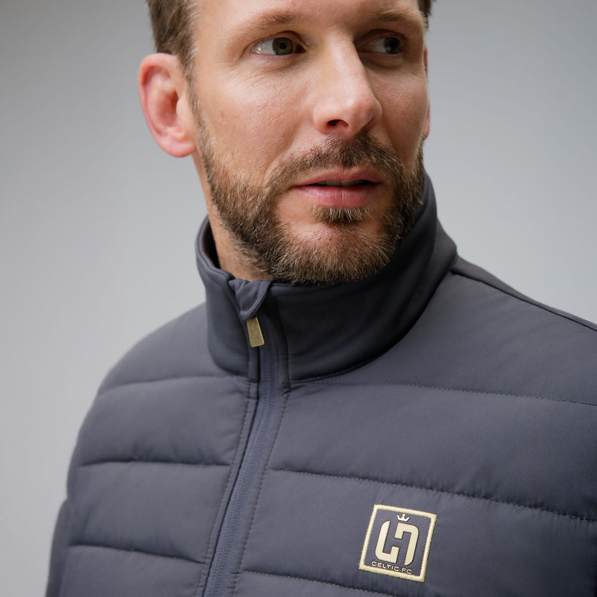 Celtic Henrik Larsson Men's Hybrid Jacket