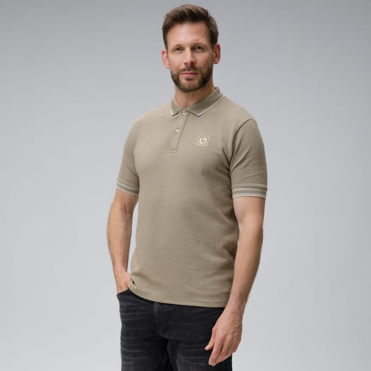 Celtic Henrik Larsson Men's Ripple Polo Shirt