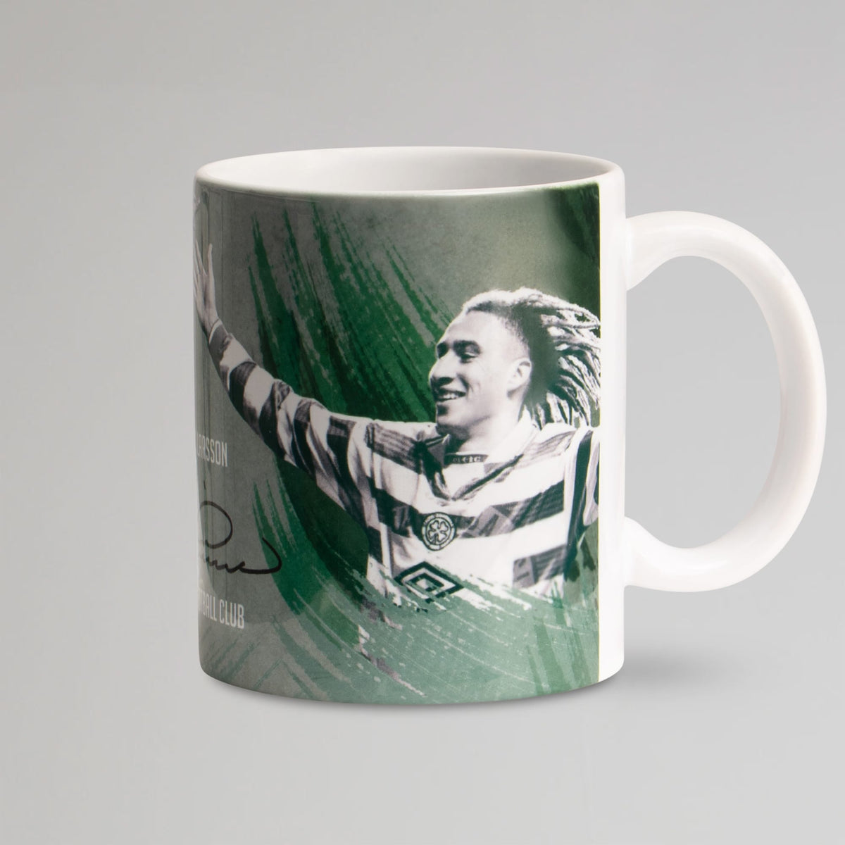 Celtic Henrik Larsson Print Mug