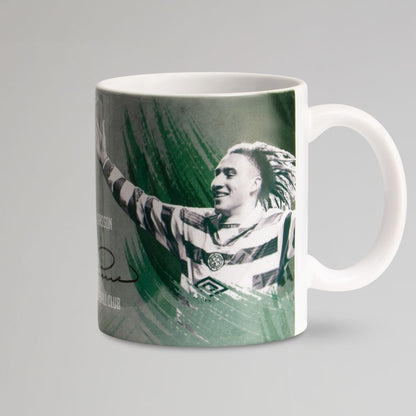 Celtic Henrik Larsson Print Mug