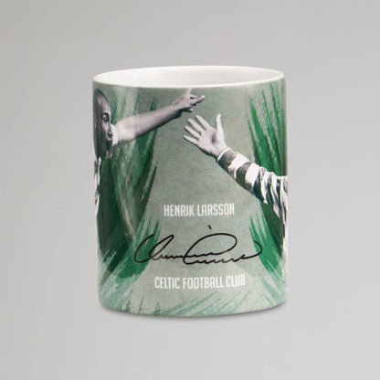 Celtic Henrik Larsson Print Mug