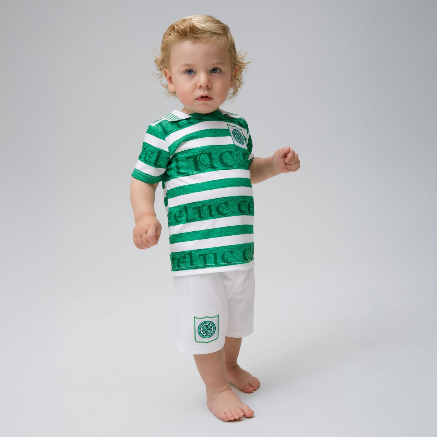Celtic Infant 1996 Home T-Shirt and Shorts Set