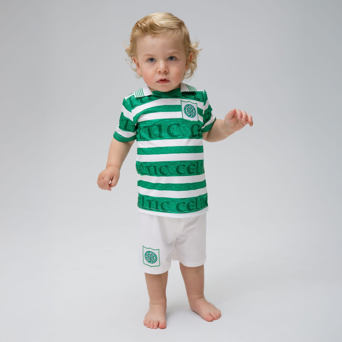 Celtic Infant 1996 Home T-Shirt and Shorts Set