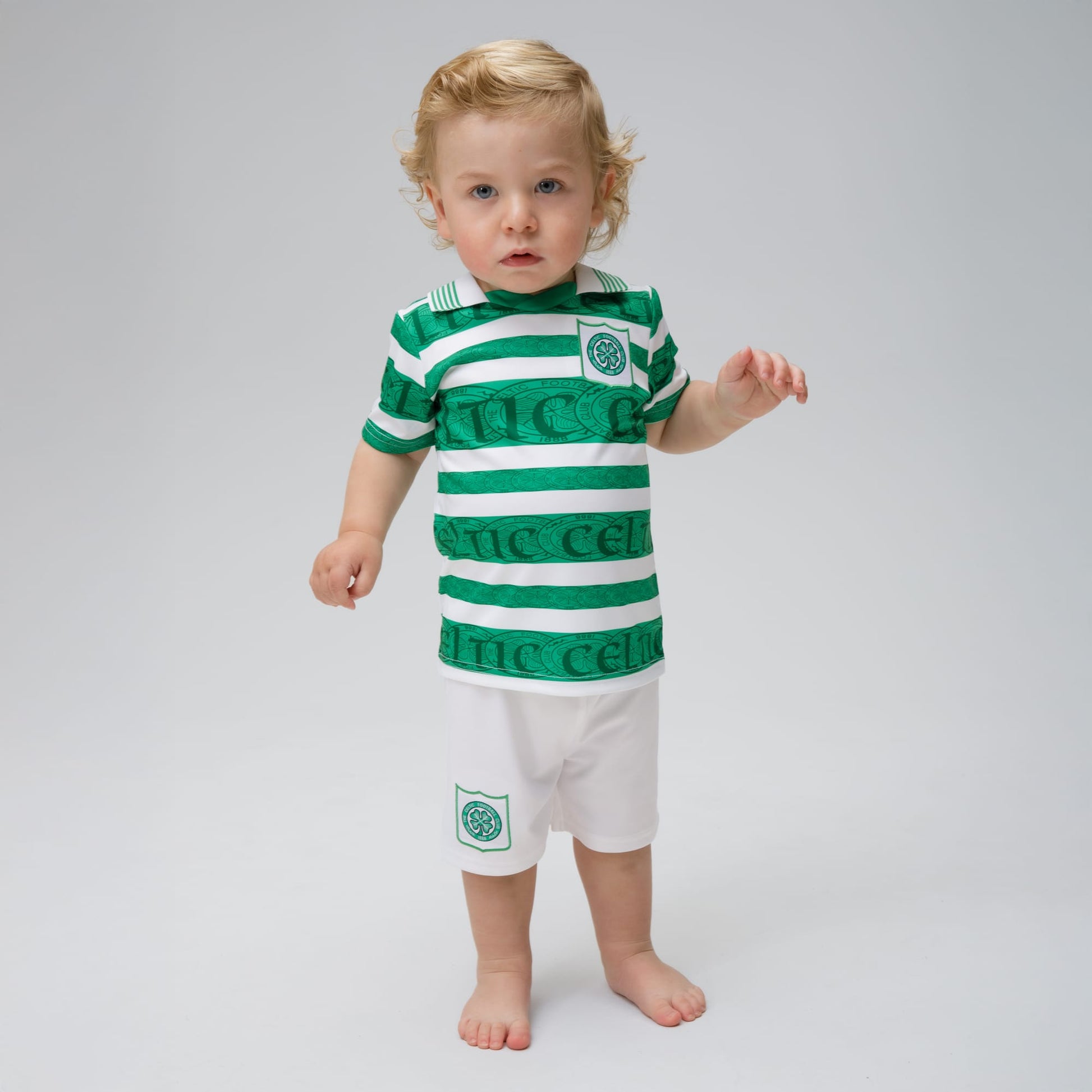 Celtic Infant 1996 Home T-Shirt and Shorts Set