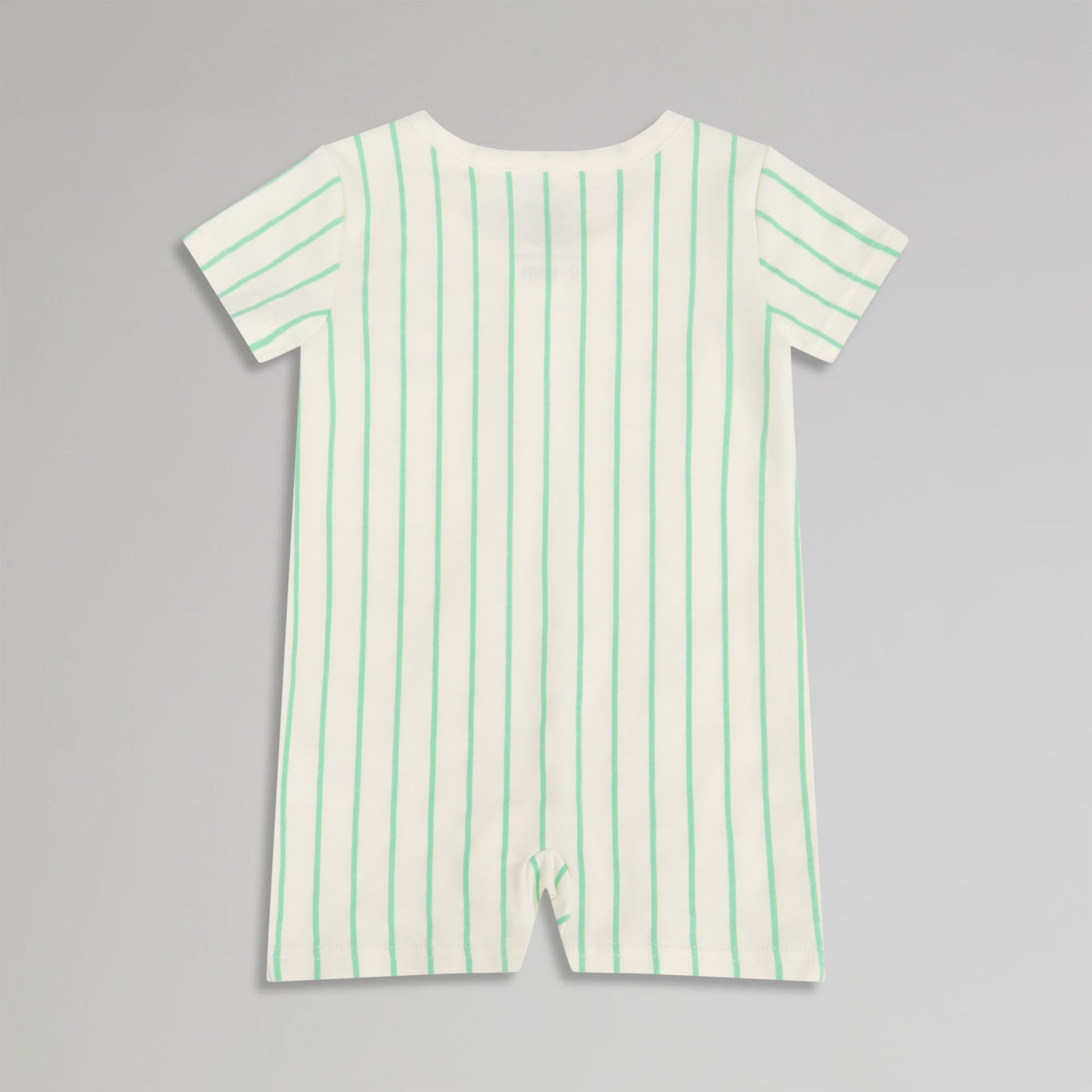 Celtic Infant Green Pinstripe Romper