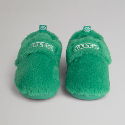 Celtic Infant Green Slippers