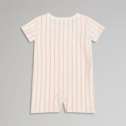 Celtic Infant Pink Pinstripe Romper