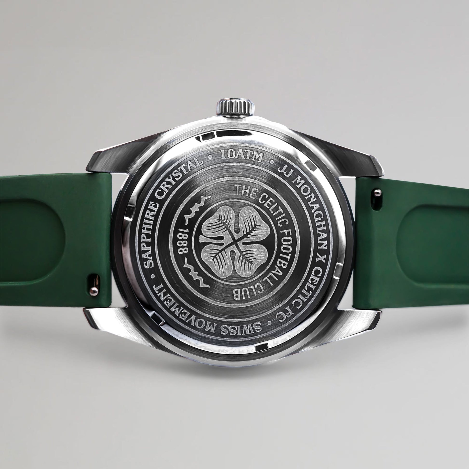 Celtic JJ Monaghan Rubber Strap Watch