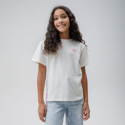 Celtic Junior Back Print White T-Shirt