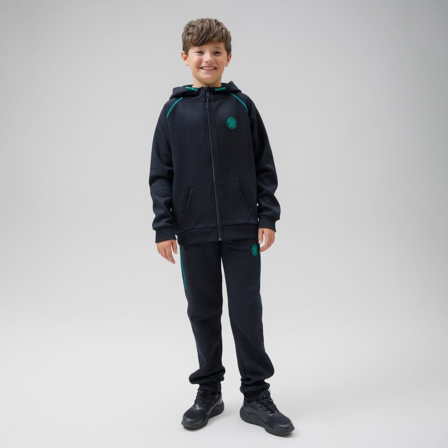 Celtic Junior Black Joggers