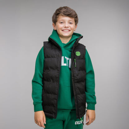 Celtic Junior Clover Padded Gilet