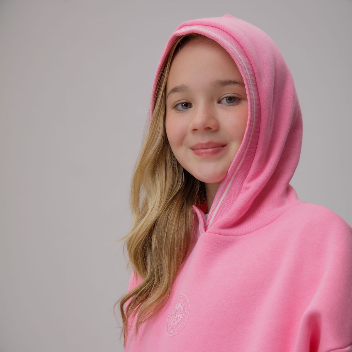 Celtic Junior Colourful Back Print Hoodie