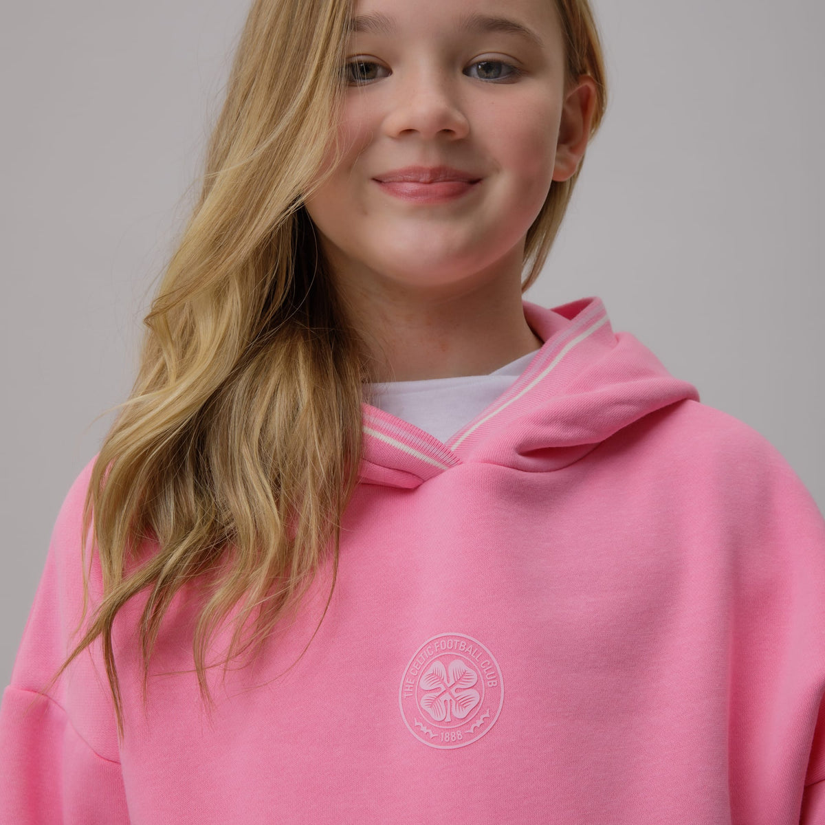 Celtic Junior Colourful Back Print Hoodie