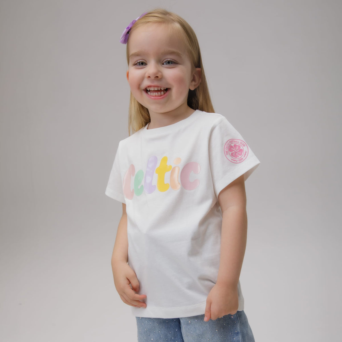 Celtic Junior Colourful Print T-Shirt