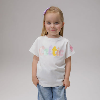 Celtic Junior Colourful Print T-Shirt