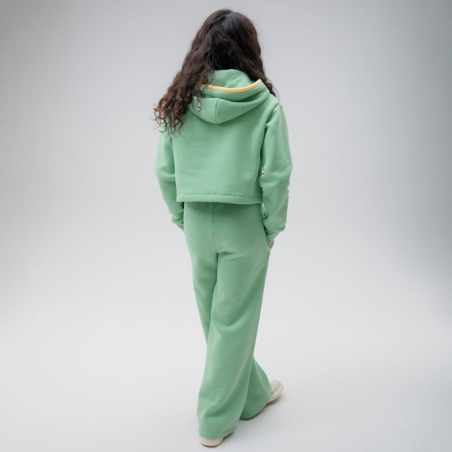 Celtic Junior Contrast Stripe Green Joggers