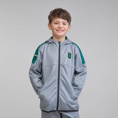Celtic Junior Crest Zip Hoodie