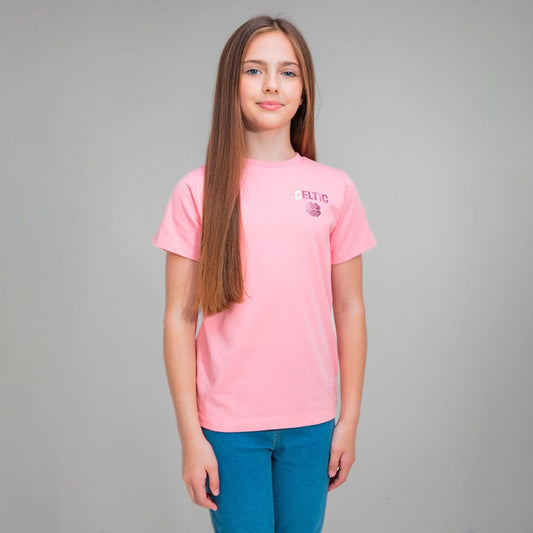 Celtic Junior Foil Print T-Shirt