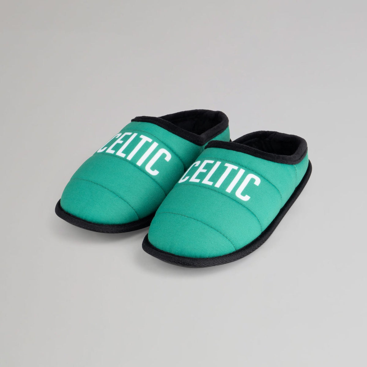 Celtic Junior Green Mule Slippers