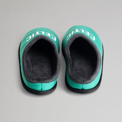 Celtic Junior Green Mule Slippers