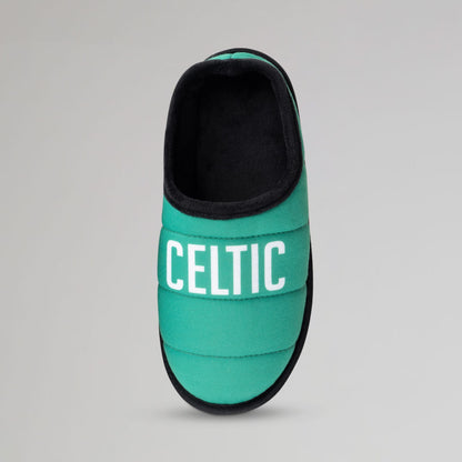 Celtic Junior Green Mule Slippers