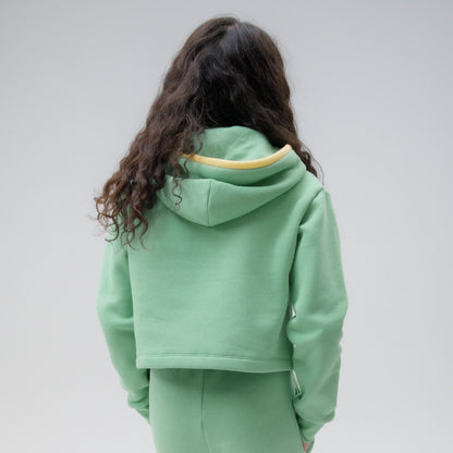 Celtic Junior Paradise Print Green Hoodie