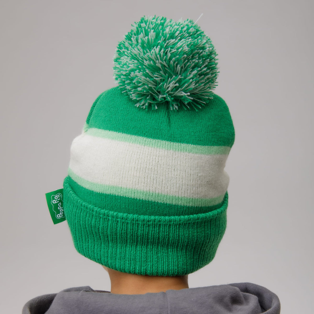 Celtic Junior Peppa Pig Green Beanie