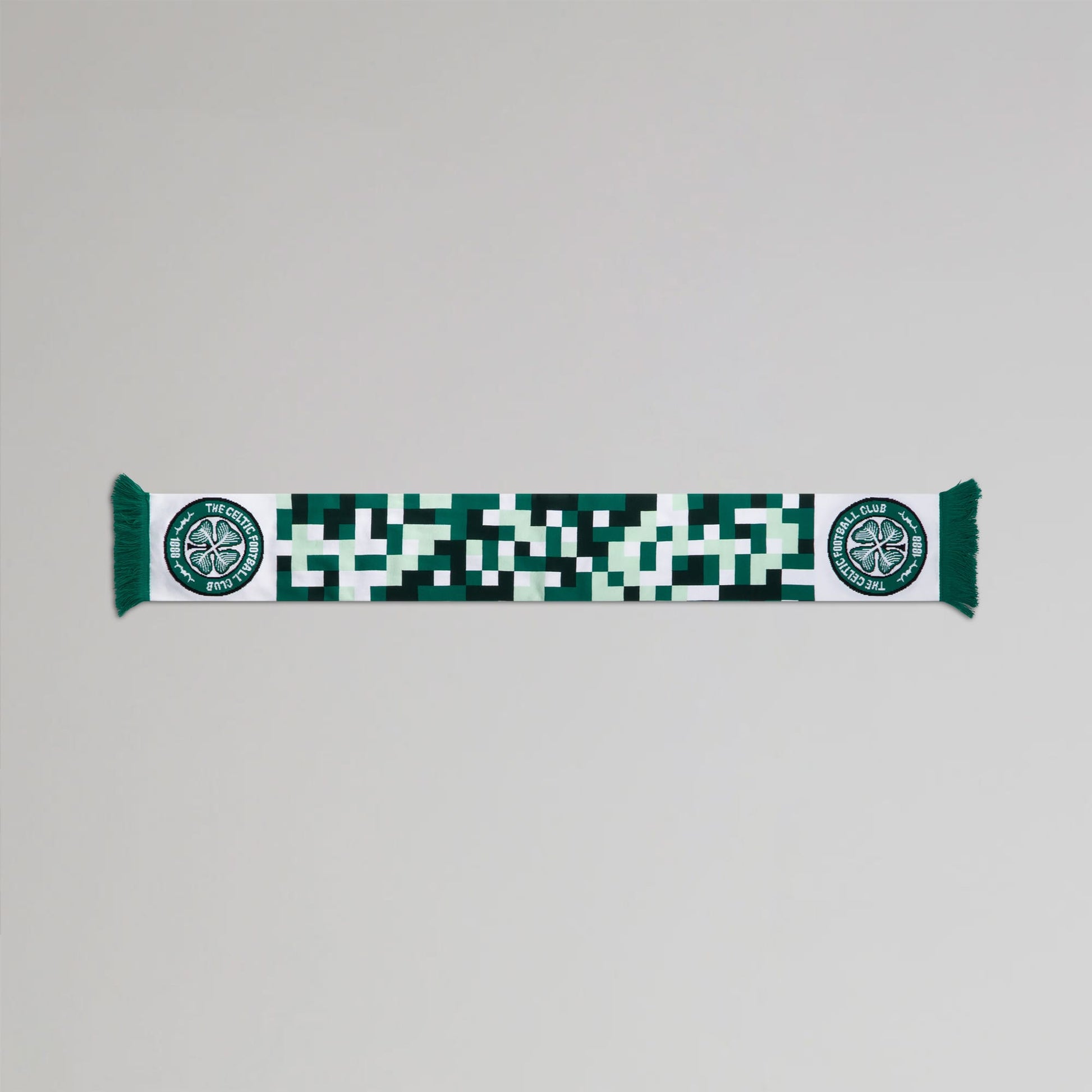 Celtic Junior Pixel Print Scarf
