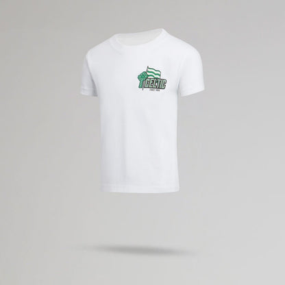 Celtic Junior White Flag T-Shirt