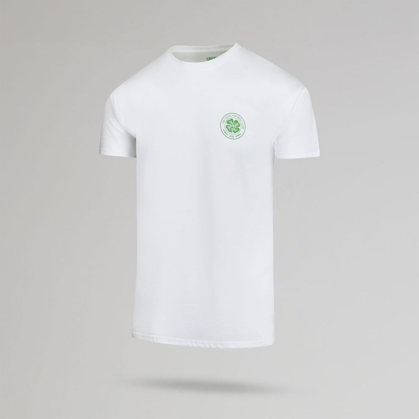 Celtic Lisbon Newspaper White T-Shirt