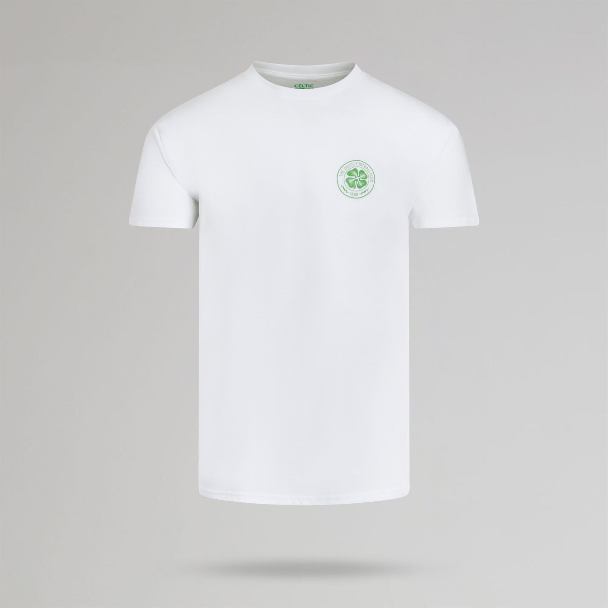 Celtic Lisbon Newspaper White T-Shirt