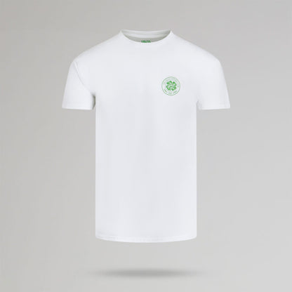 Celtic Lisbon Newspaper White T-Shirt