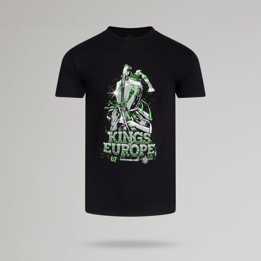 Celtic Lisbon Trophy Black T-Shirt