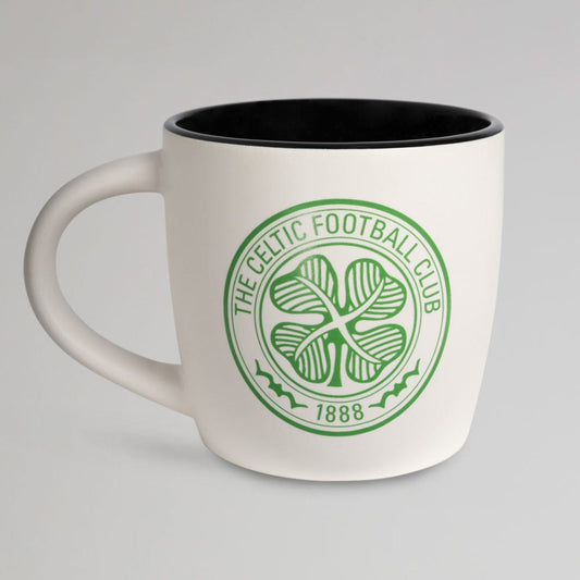 Celtic Matt White Crest Mug