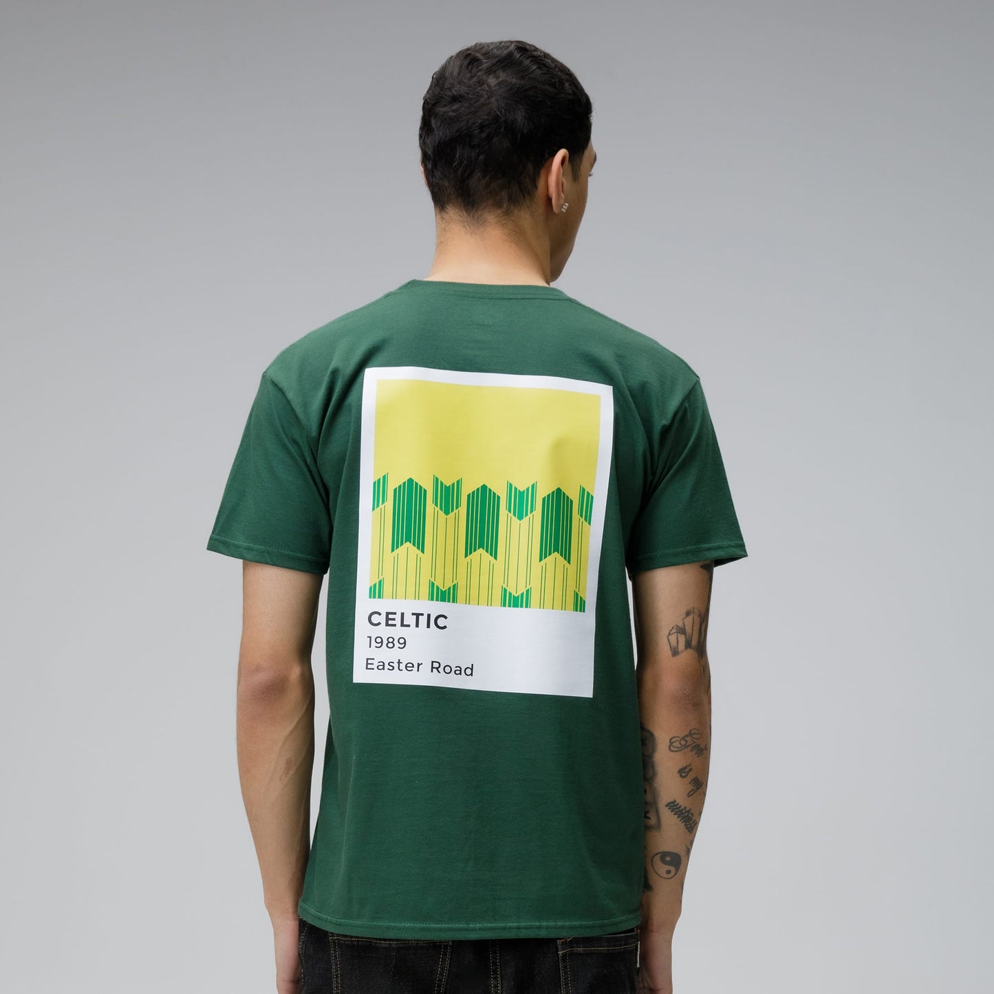 Celtic Men's 1989 Back Print Dark Green T-Shirt