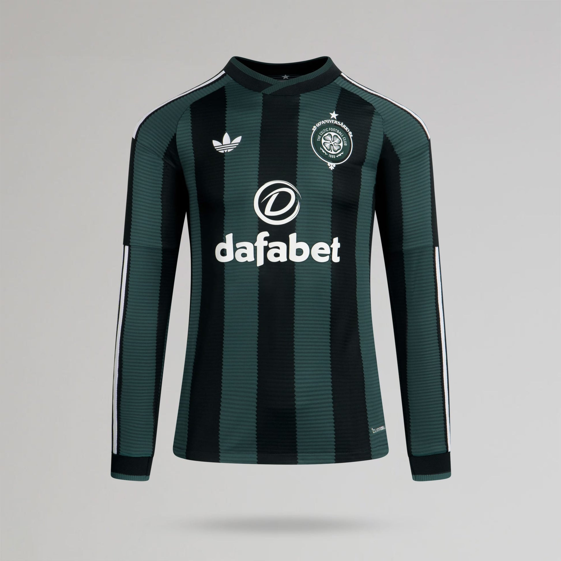 Celtic Men's 2026/27 Authentic Away Shirt with Long Sleeves