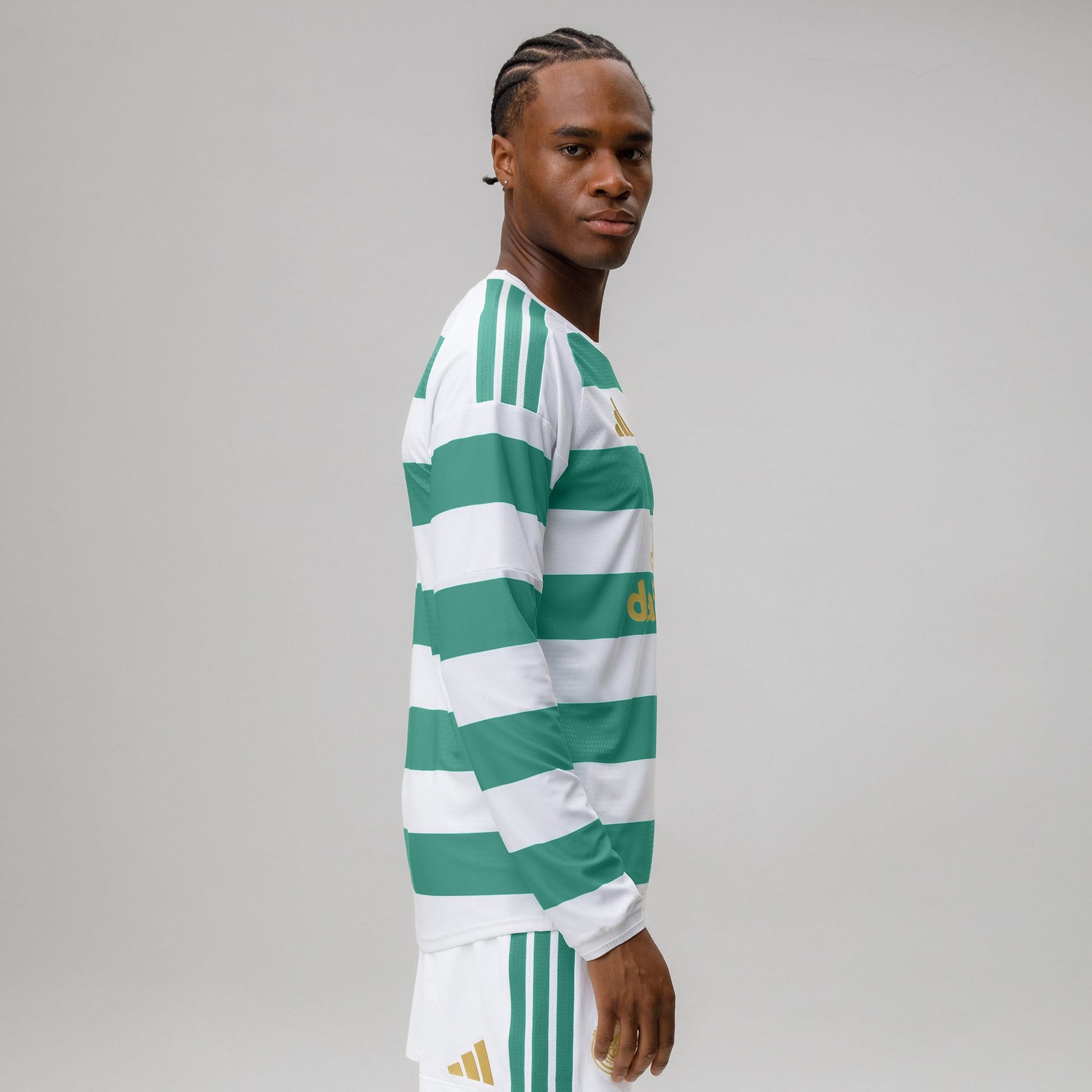 Celtic Men's 2026/27 Authentic Home Shirt with Long Sleeves