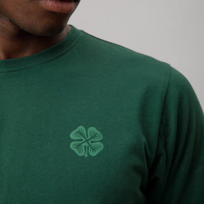 Celtic Men's Clover Print Green Short Pyjamas