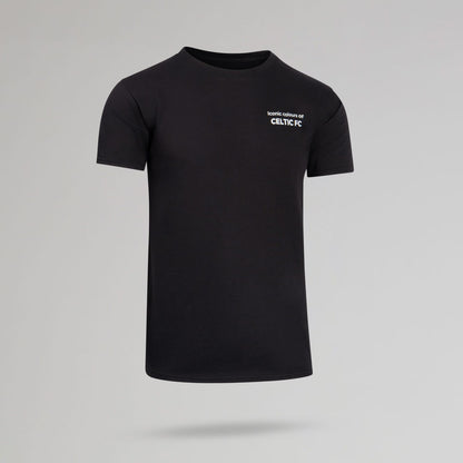 Celtic Men's Pantone Bumblebee 1996 Back Print Black T-Shirt