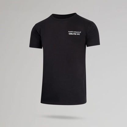 Celtic Men's Pantone Bumblebee 1996 Back Print Black T-Shirt