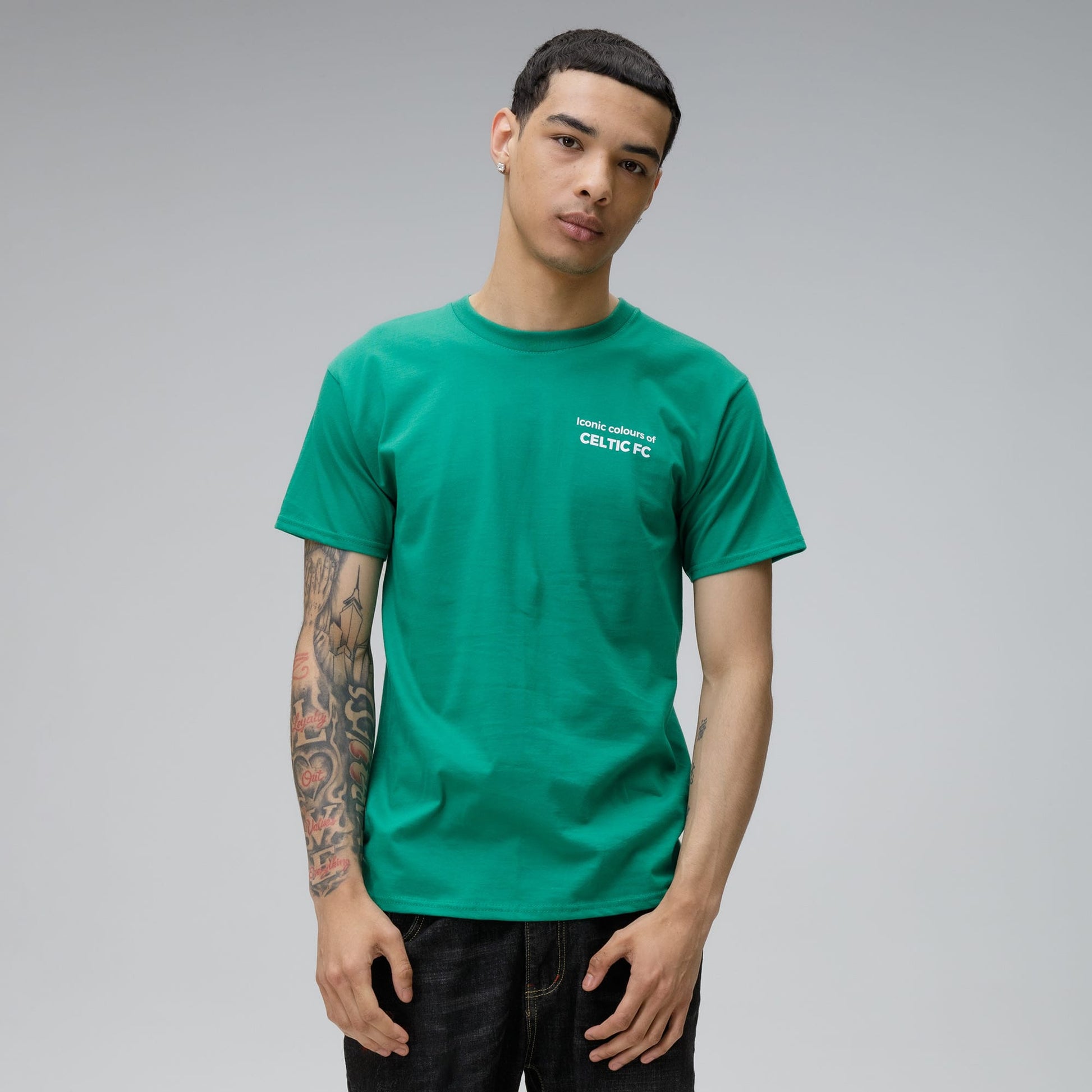 Celtic Men's Peoples 1991 Back Print Green T-Shirt