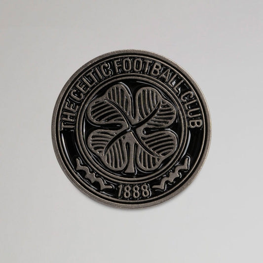 Celtic Nickel Crest Badge