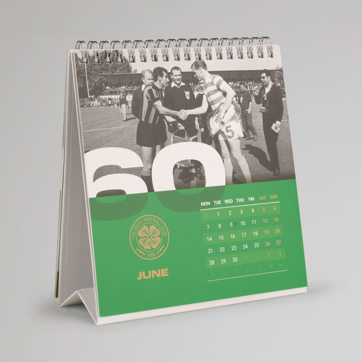 Celtic Official 2027 Lisbon Lions Desk Calendar