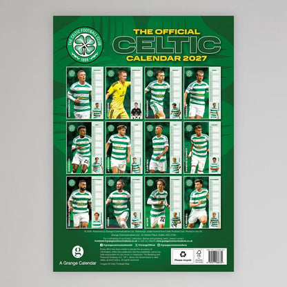 Celtic Official 2027 Player Calendar