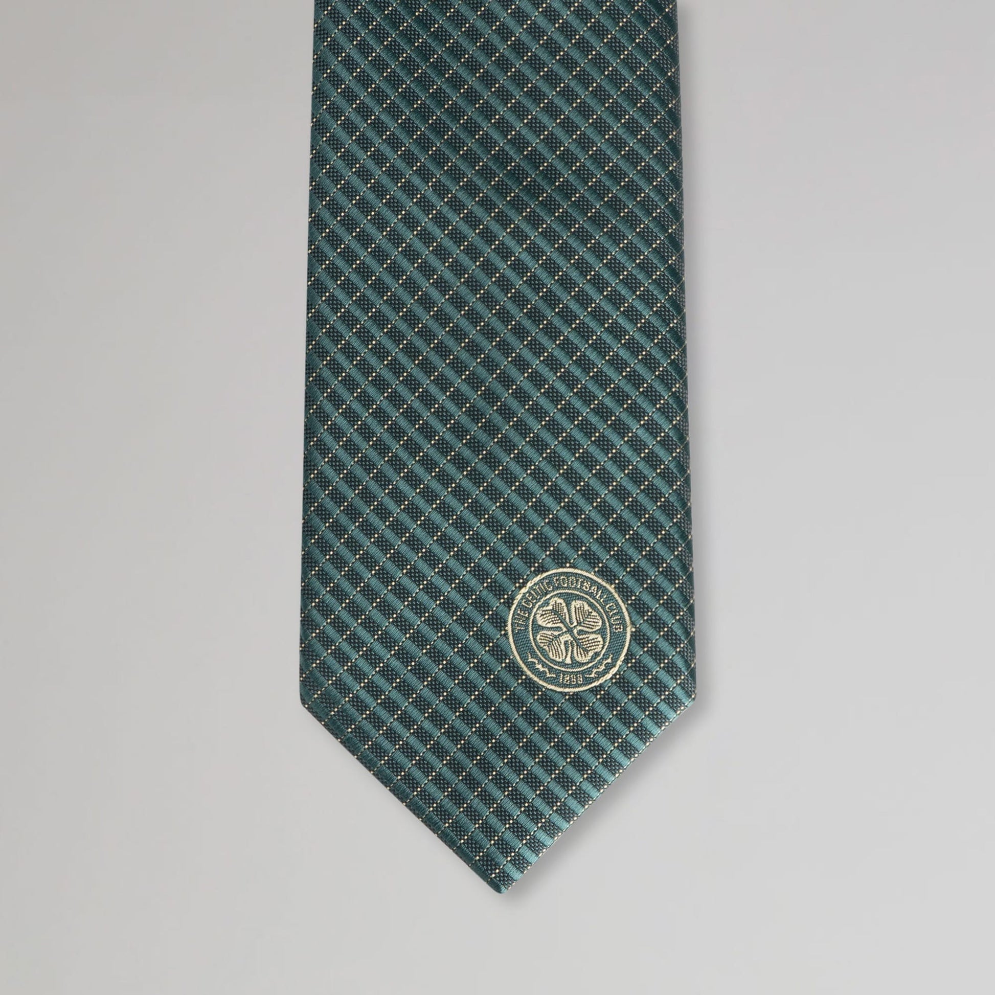 Celtic Pinstripe Dark Green Tie