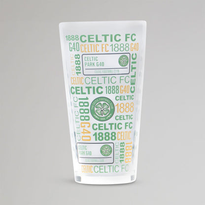Celtic Print Pint Glass