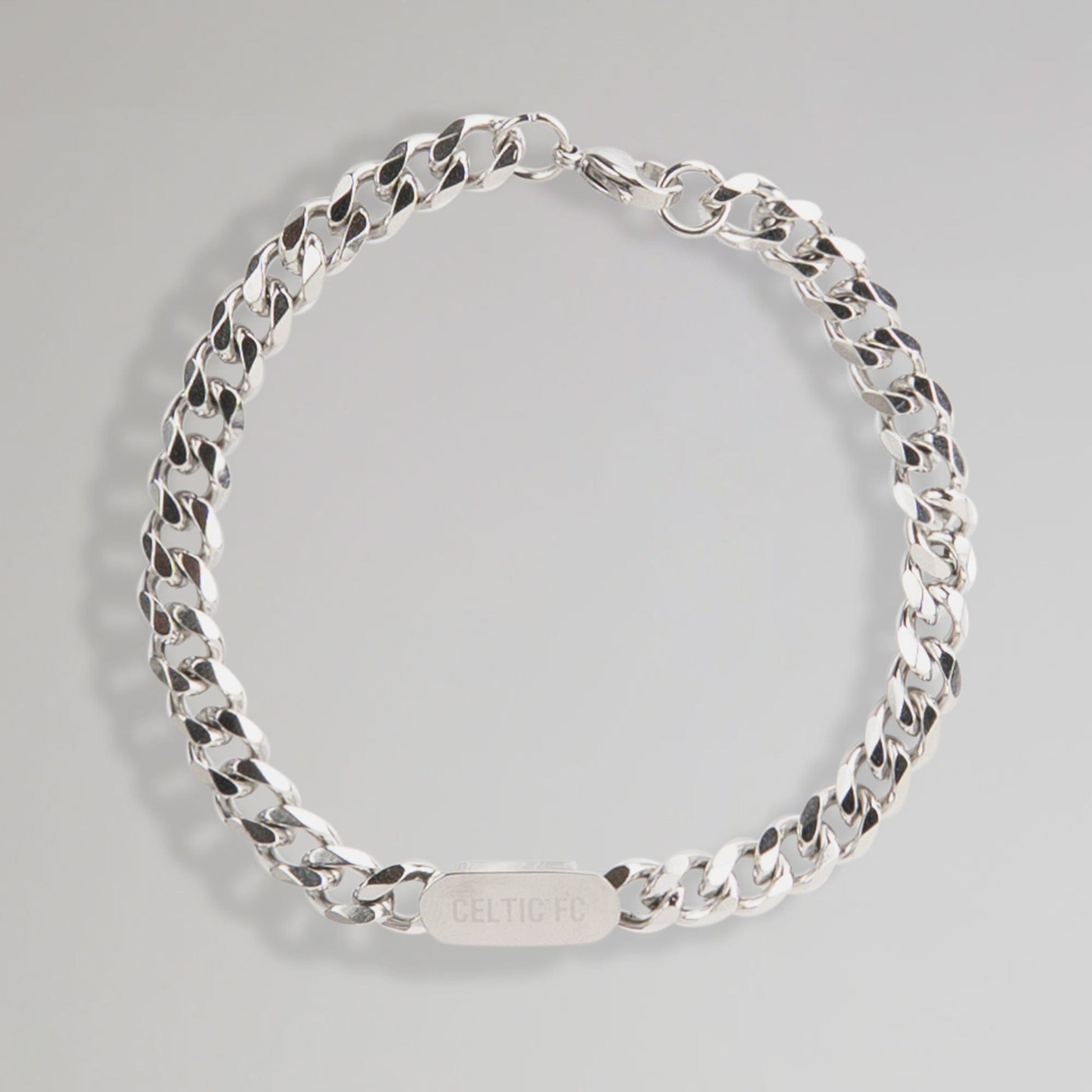 Celtic Stainless Steel Chain Bracelet