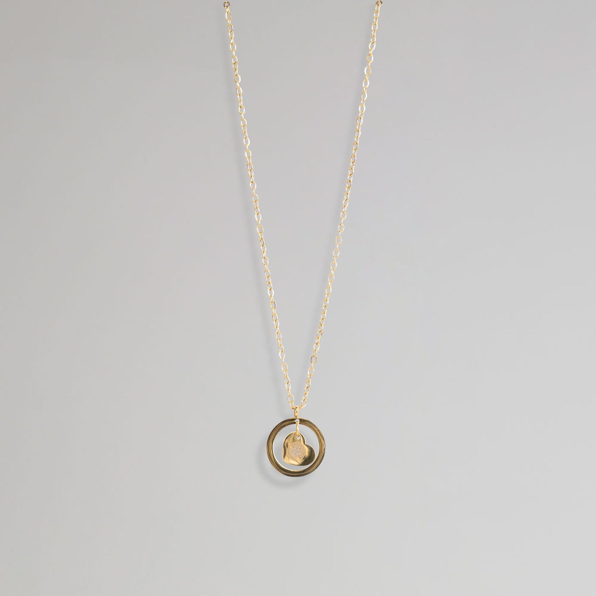 Celtic  Stainless Steel Heart Necklace